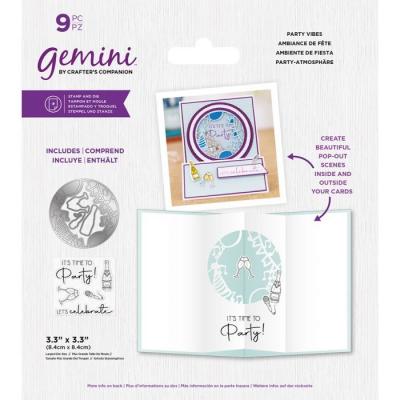 Gemini Stamp And Die - Party Vibes